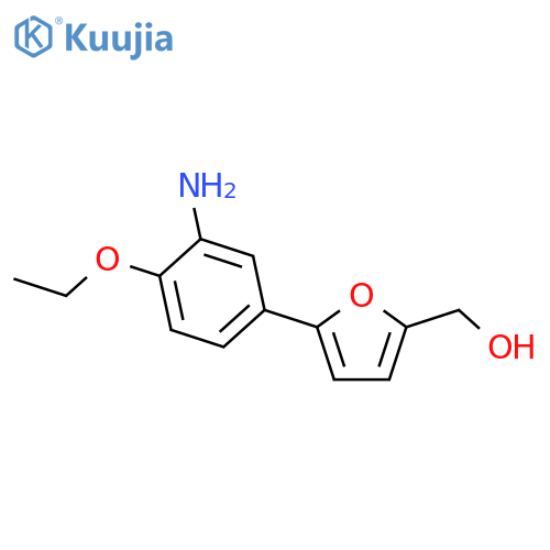 5-(3-Amino-4-ethoxyphenyl)-2-furylmethanol structure
