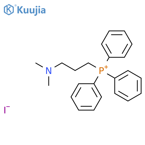 Phosphonium, [3-(dimethylamino)propyl]triphenyl-, iodide structure