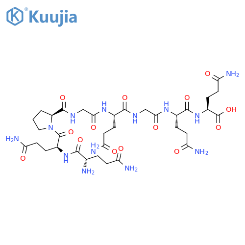 L-Glutamine,L-glutaminyl-L-glutaminyl-L-prolylglycyl-L-glutaminylglycyl-L-glutaminyl- structure