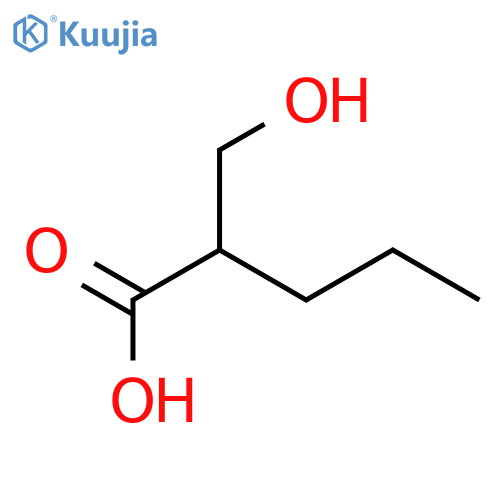 Pentanoic acid,2-(hydroxymethyl)-, (2S)- structure