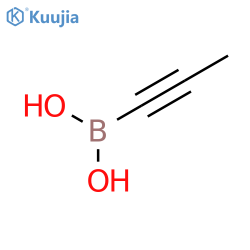 (prop-1-yn-1-yl)boronic acid structure