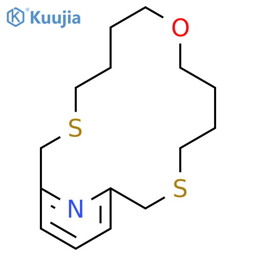 8-OXA-3,13-DITHIA-19-AZABICYCLO[13.3.1]NONADECA-1(19),15,17-TRIENE structure