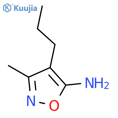 5-Isoxazolamine,3-methyl-4-propyl- structure