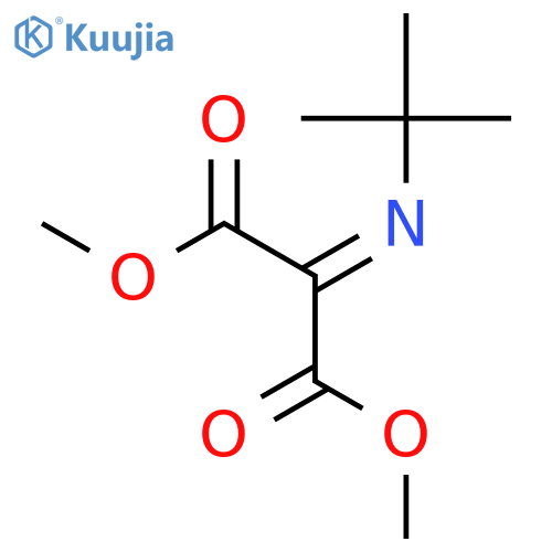 PROPANEDIOIC ACID, [(1,1-DIMETHYLETHYL)IMINO]-, DIMETHYL ESTER structure