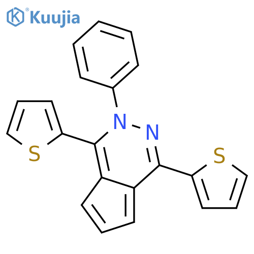 2H-Cyclopenta[d]pyridazine, 2-phenyl-1,4-di-2-thienyl- structure