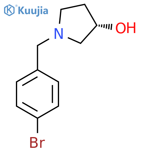 (S)-1-(4-Bromobenzyl)pyrrolidin-3-ol structure