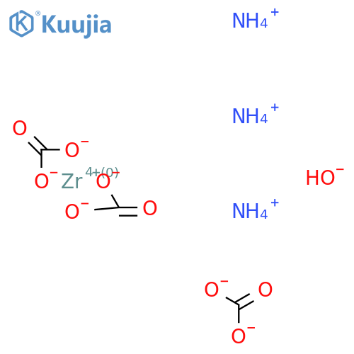 Ammonium zirconyl carbonate structure