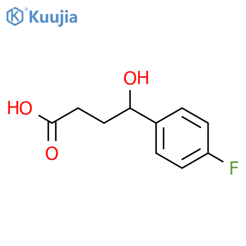 4-(4-Fluoro-phenyl)-4-hydroxy-butyric acid structure
