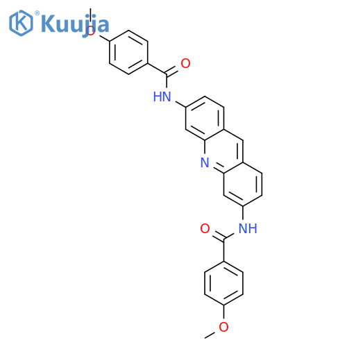 Benzamide, N,N'-3,6-acridinediylbis[4-methoxy- structure