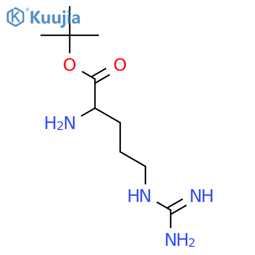 H-Arg-OtBu.2HCl structure