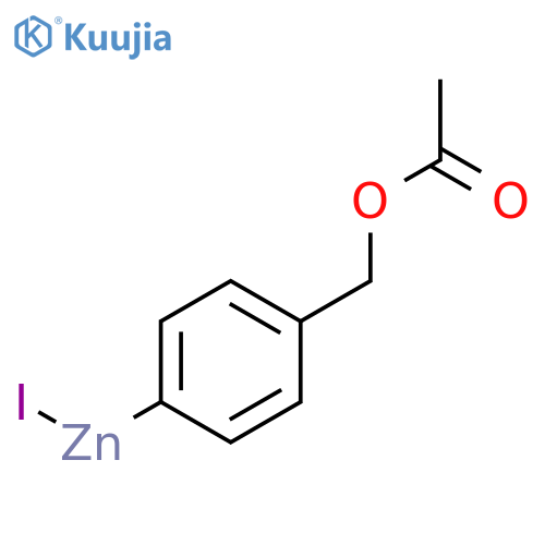 ZINC, [4-[(ACETYLOXY)METHYL]PHENYL]IODO- structure