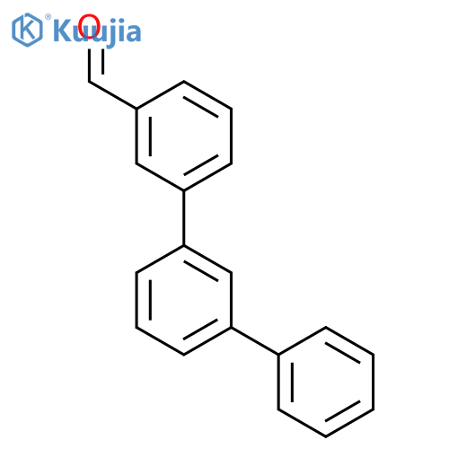 3-(3-phenylphenyl)benzaldehyde structure