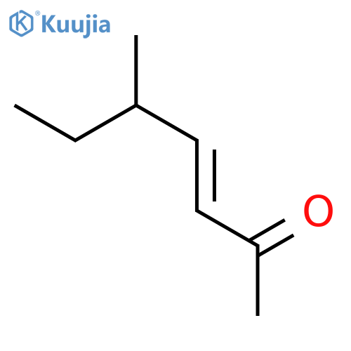 5-methylhept-3-en-2-one structure