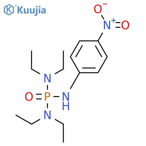 PHOSPHORIC TRIAMIDE, N,N,N',N'-TETRAETHYL-N''-(4-NITROPHENYL)- structure