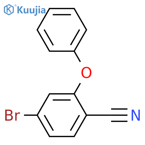 4-Bromo-2-phenoxybenzonitrile structure