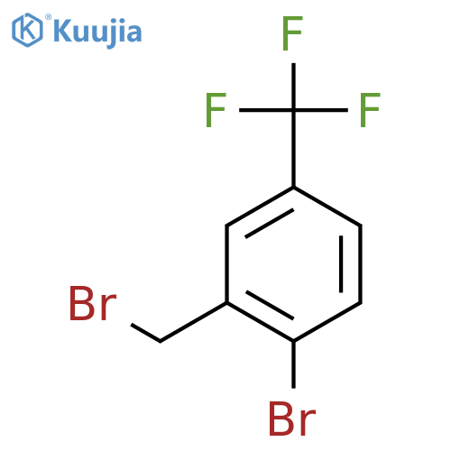 1-Bromo-2-(bromomethyl)-4-(1,1-dimethylethyl)-benzene structure