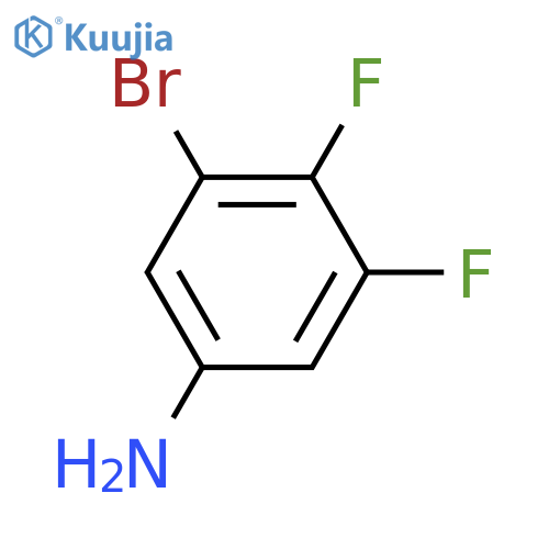 3-Bromo-4,5-difluoroaniline structure