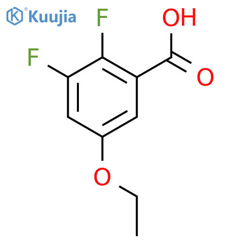 Benzoic acid,5-ethoxy-2,3-difluoro- structure