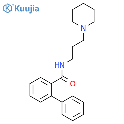 [1,1'-BIPHENYL]-2-CARBOXAMIDE, N-[3-(1-PIPERIDINYL)PROPYL]- structure
