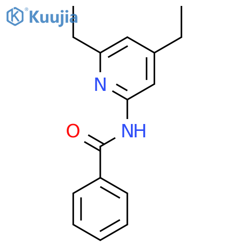 Benzamide, N-(4,6-diethyl-2-pyridinyl)- structure