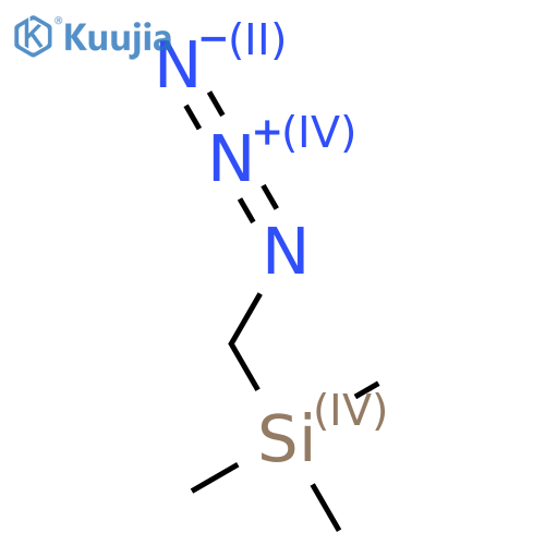 (Azidomethyl)(trimethyl)silane structure