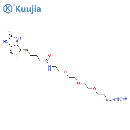 Biotin-PEG3-azide structure