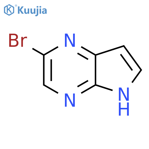 2-Bromo-5H-pyrrolo[2,3-b]pyrazine structure