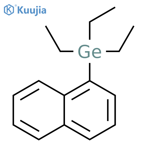 Triethyl-1-naphthalenylgermane structure