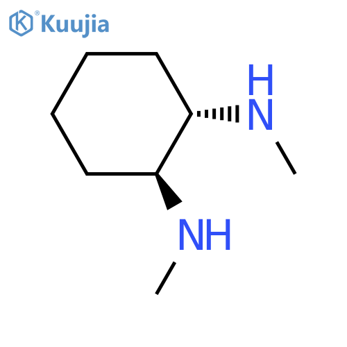 (1S,2S)-(+)-N,N'-Dimethylcyclohexane-1,2-diamine structure