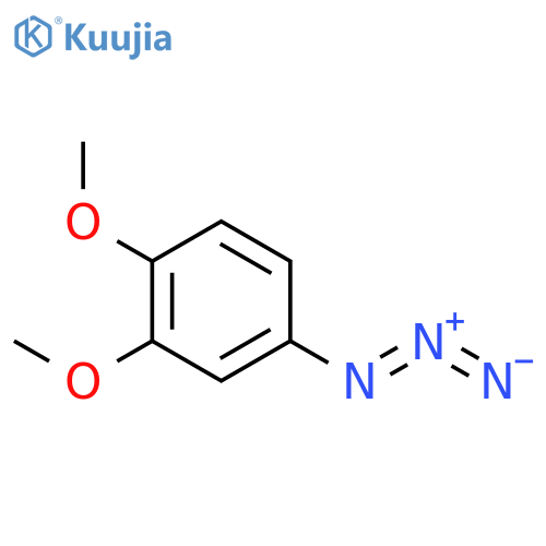 4-azido-1,2-dimethoxybenzene structure
