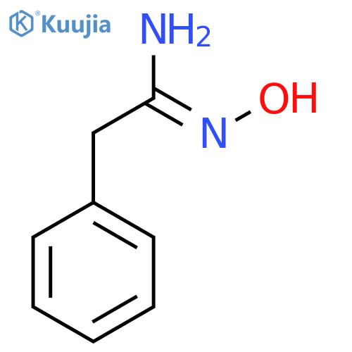 (Z)-N'-hydroxy-2-phenylethanimidamide structure