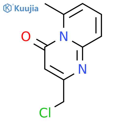 2-(chloromethyl)-6-methyl-4H-pyrido1,2-apyrimidin-4-one structure