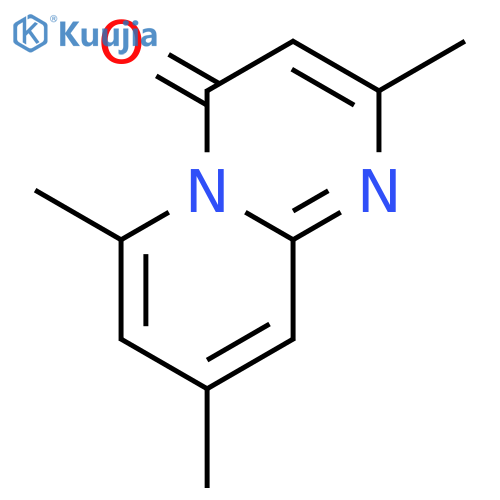 4H-PYRIDO[1,2-A]PYRIMIDIN-4-ONE, 2,6,8-TRIMETHYL- structure