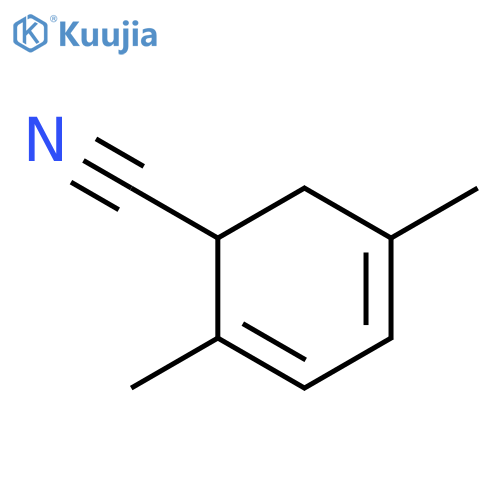 2,4-CYCLOHEXADIENE-1-CARBONITRILE, 2,5-DIMETHYL- structure