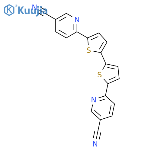 3-PYRIDINECARBONITRILE, 6,6'-[2,2'-BITHIOPHENE]-5,5'-DIYLBIS- structure