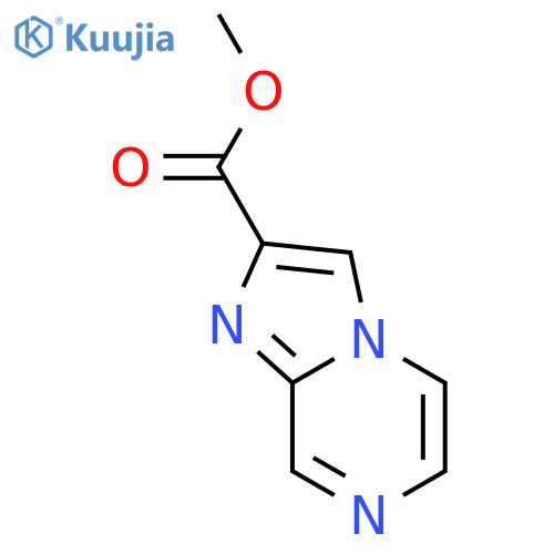 methyl imidazo[1,2-a]pyrazine-2-carboxylate structure