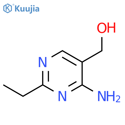 5-Pyrimidinemethanol, 4-amino-2-ethyl- structure