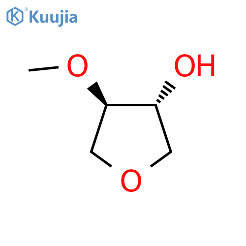 (3R,4R)-4-methoxyoxolan-3-ol structure