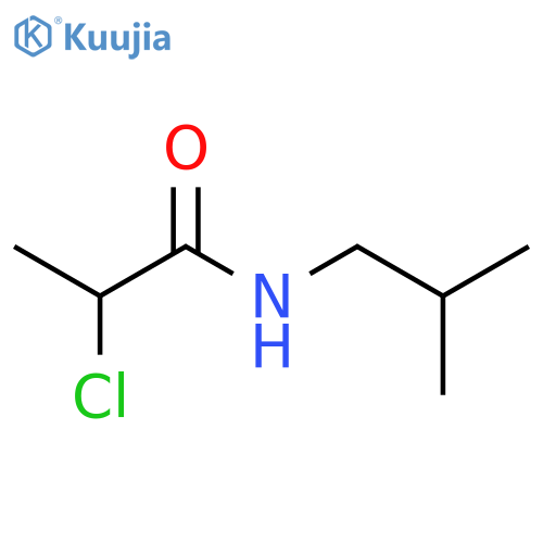 2-Chloro-N-isobutylpropanamide structure