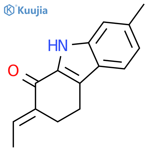 1H-Carbazol-1-one, 2-ethylidene-2,3,4,9-tetrahydro-7-methyl- structure