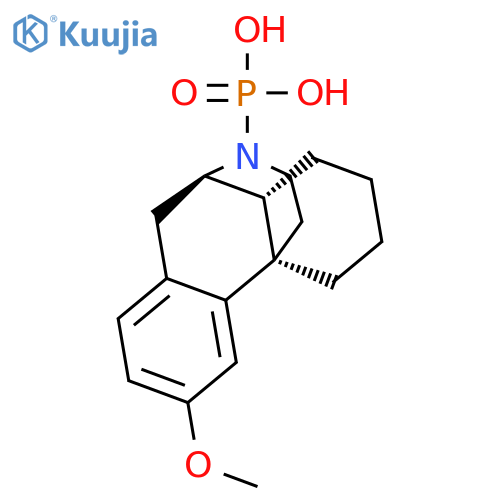 PHOSPHONIC ACID, (3-METHOXYMORPHINAN-17-YL)- structure