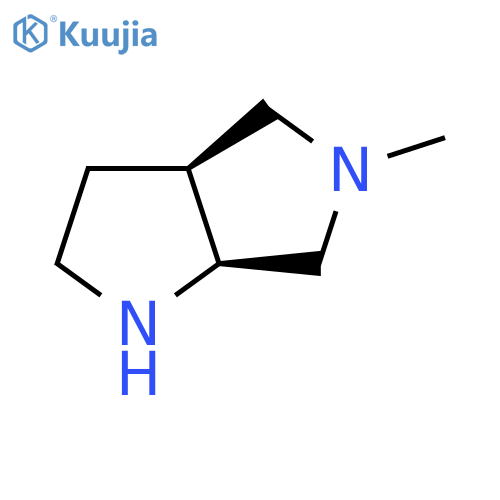 cis-5-methyl-2,3,3a,4,6,6a-hexahydro-1H-pyrrolo[2,3-c]pyrrole structure