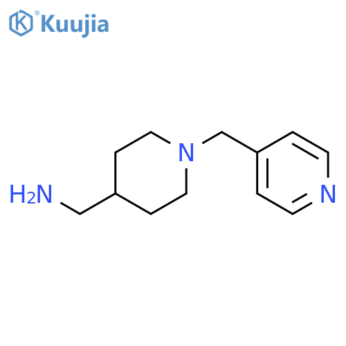 {1-[(pyridin-4-yl)methyl]piperidin-4-yl}methanamine structure