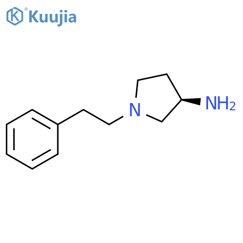 (3R)-1-(2-Phenylethyl)-3-pyrrolidinamine 2HCl structure