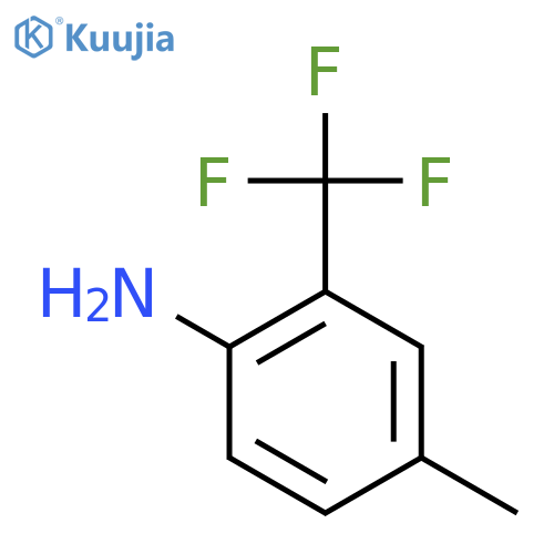 4-Methyl-2-(trifluoromethyl)aniline structure