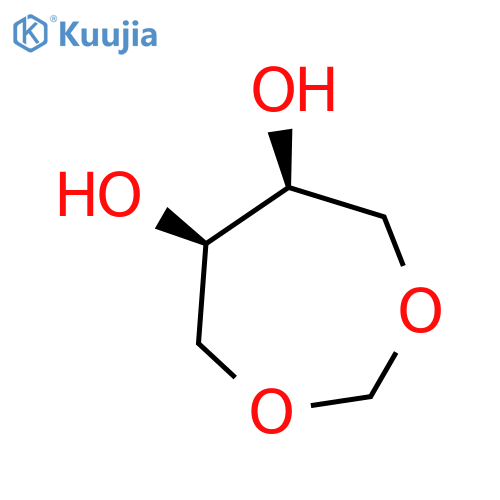 1,3-Dioxepane-5,6-diol, cis- structure