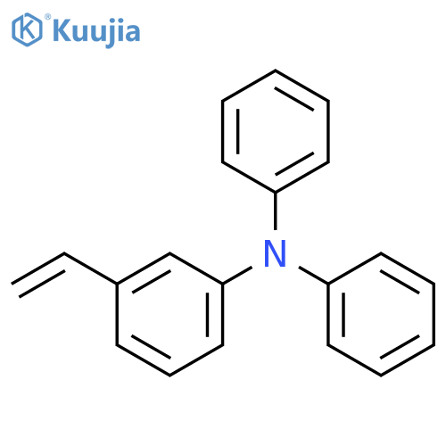 BENZENAMINE, 3-ETHENYL-N,N-DIPHENYL- structure