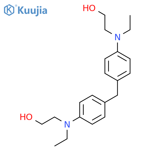 ETHANOL, 2,2'-[METHYLENEBIS[4,1-PHENYLENE(ETHYLIMINO)]]BIS- structure