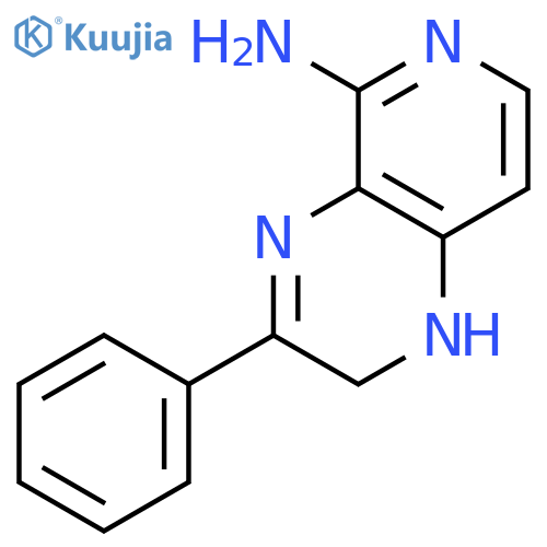 3-phenyl-1,2-dihydropyrido[3,4-b]pyrazin-5-amine structure