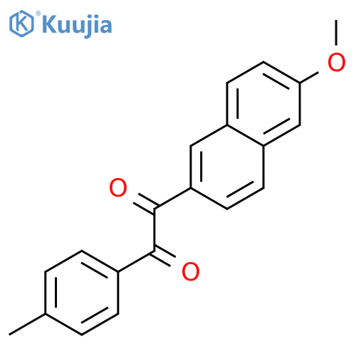 ETHANEDIONE, (6-METHOXY-2-NAPHTHALENYL)(4-METHYLPHENYL)- structure